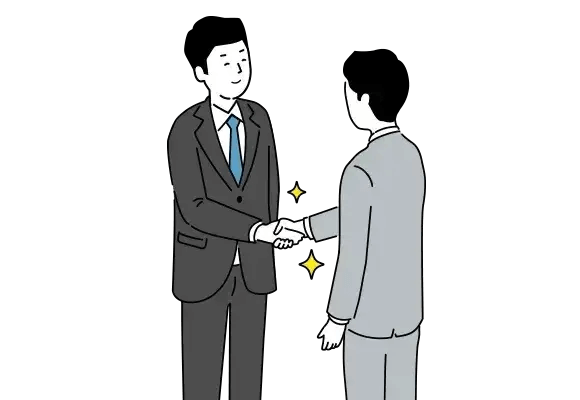 迅速・誠実・秘密厳守の対応イメージ図